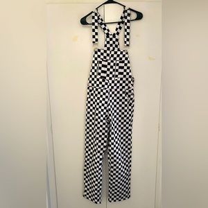 Checkered overall